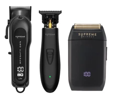 Supreme Trimmer Pro Clipper, Trimmer & Shaver Kit | STC5000 ST5206 STF602 Black