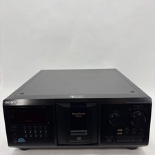 Sony Mega Storage 300 Lettore CD Compact Disc CDP-CX355 Telecomando Incluso