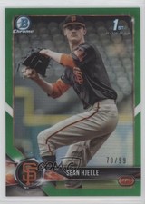 2018 Bowman Draft Chrome Green Refractor 78/99 Sean Hjelle #BDC-139 om9