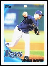2010 Topps #162 Wade Davis RC Rookie Card Tampa Bay Rays QTY Available. rookie card picture