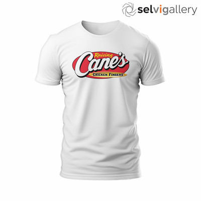 Cane's Chicken Restaurant Logo funny T-Shirt Sizes S-5XL Made in USA