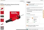 Milwaukee 49-16-2793 M18 FUEL 18V QUIK-LOK Blower Attachment