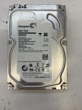 Seagate NAS HDD 3TB 5900RPM SATA III 3.5" ST3000VN000 100% Health Tested T8E11
