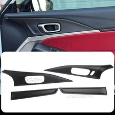 Matte Carbon Fiber Inner Door Panel Trim For Acura Integra Type S De5 2023-2026