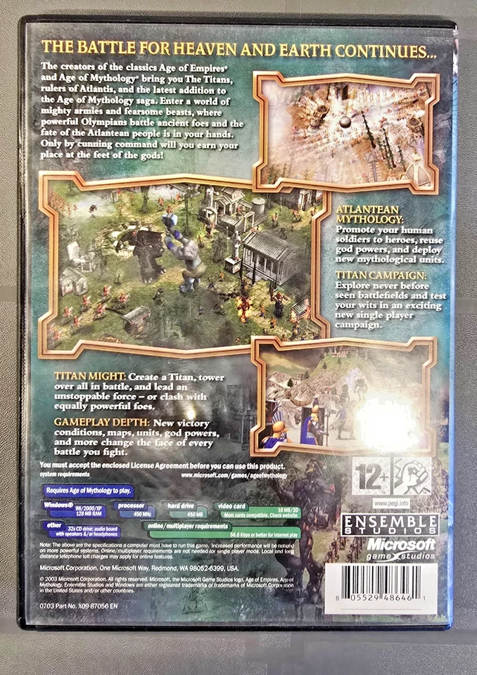 Age of mythology & the making of age of mythology bundle - pc game - Image 3 of 4
