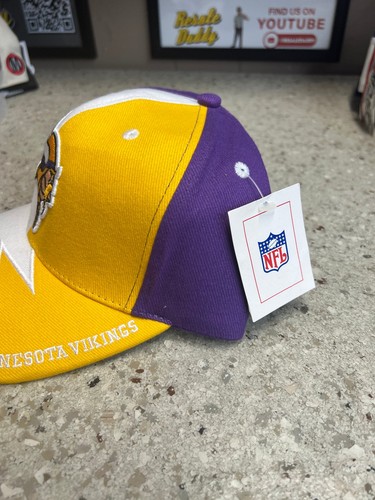 Cappello Minnesota Vikings NFL viola oro bianco colore diviso snapback - Foto 2 di 4