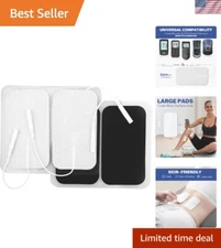 Reusable 40 Count TENS Unit Pads - Large Size Electrotherapy Relief Solution