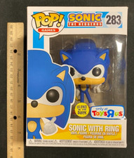 Funko Pop Sonic The Hedgehog Sonic with Ring 283 Toys R Us Exclusive New 53024