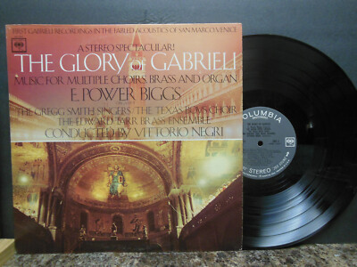 E. Power Biggs, The Glory Of Gabrieli, 12'' LP VG+ (X)