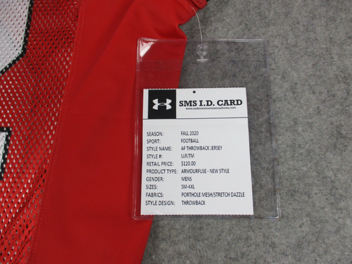 Texas Tech Red Raiders Football Jersey Mens Large Under Armour UA NCAA Pro Cut - 第 6/13 張圖片