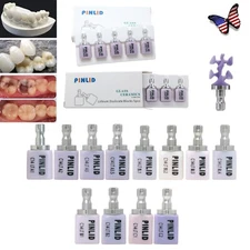 US 5pcs/Box Lithium Disilicate Blocks Dental Lab C14 LT Glass Ceramic CAD/CAM