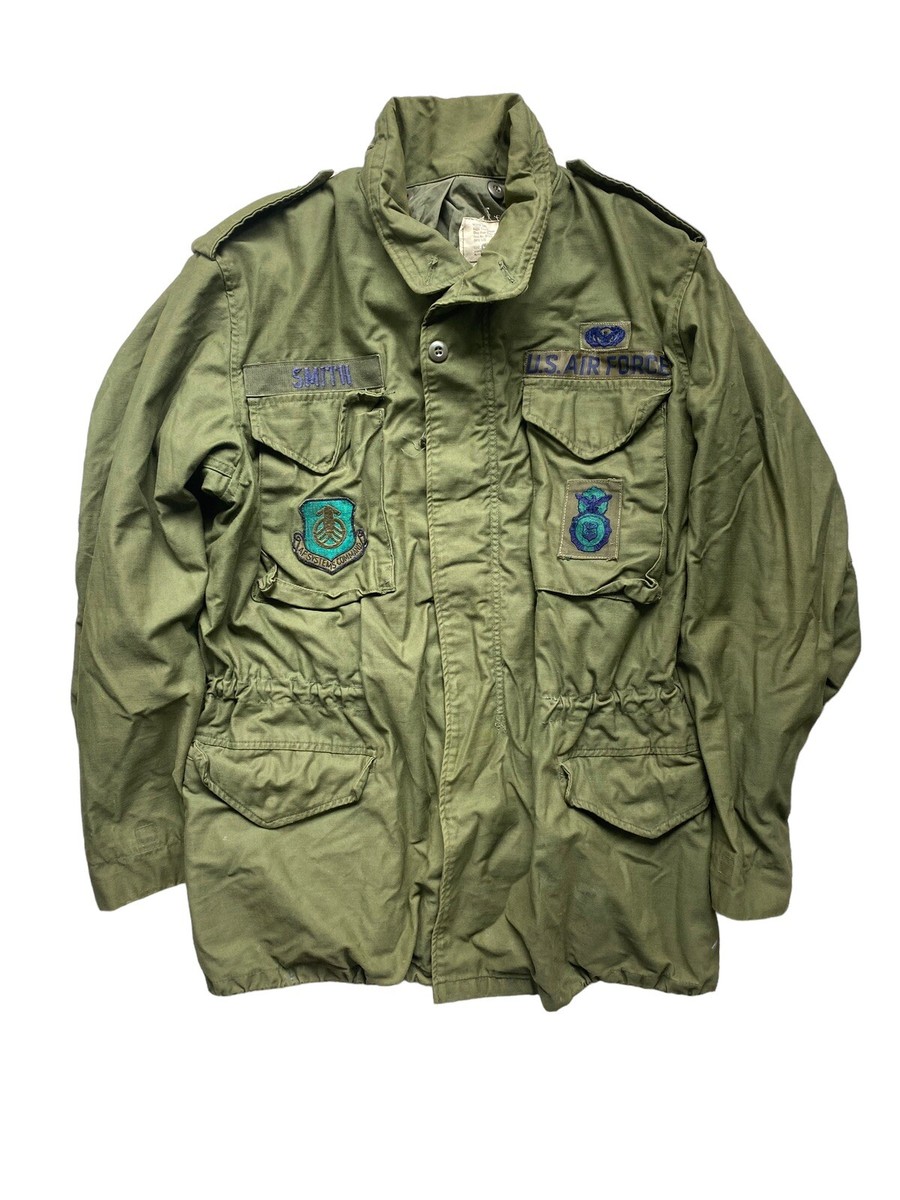 1977 Alpha Industries USAF Systems Command M-65 Medium Long