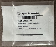 AGILENT 5022-2184 Union, stand LC Now, no fitting - New Sealed