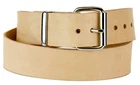 THICK VEG TANNED GENUINE LEATHER 1 1/2" WIDE WORK BELT HEAVY DUTY USA MADE