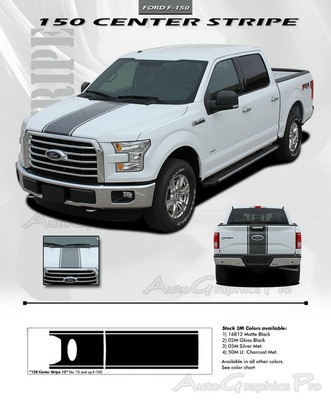2009-2017 Ford F-150 Center Stripe Kit