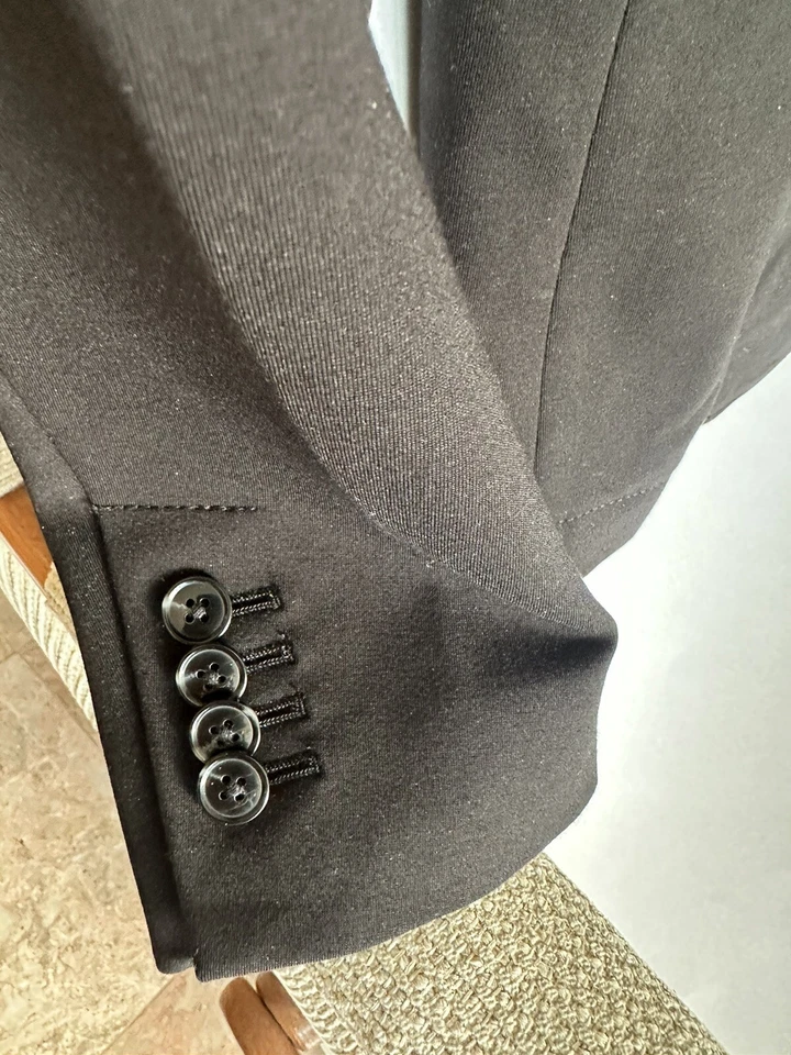 Nuevo con etiquetas Auténtico Talla XS Armani Exchange Para hombres Ajuste Regular Traje Chaqueta Negro Foto 4 de 4