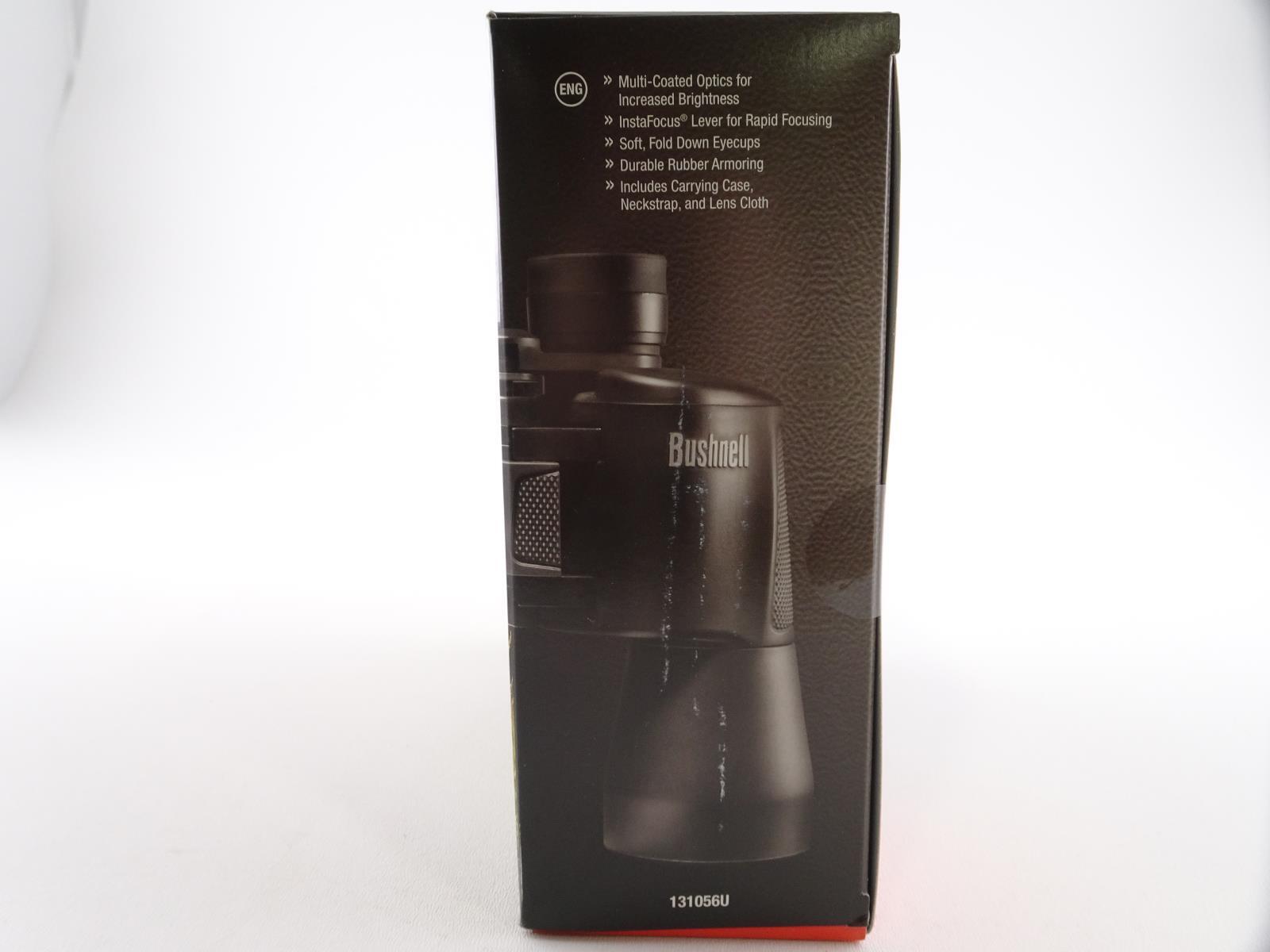 Bushnell Powerview Black Binoculars 10 X 50mm Uline 131056U for sale
