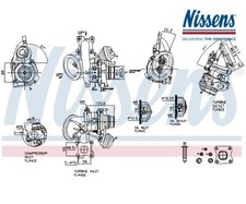 Lader, Aufladung ** FIRST FIT ** NISSENS 93524 für Ford Puma