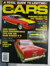 BACK ISSUE HI-PERFORMANCE CARS MAGAZINE APRIL 1982, BANDIT FIREBIRD, FERRARI 308