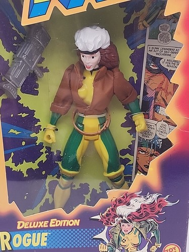 NIB Marvel X-Men ROGUE 10” Action Figure Deluxe Edition Vintage 1996 Toy Biz - Picture 15 of 16