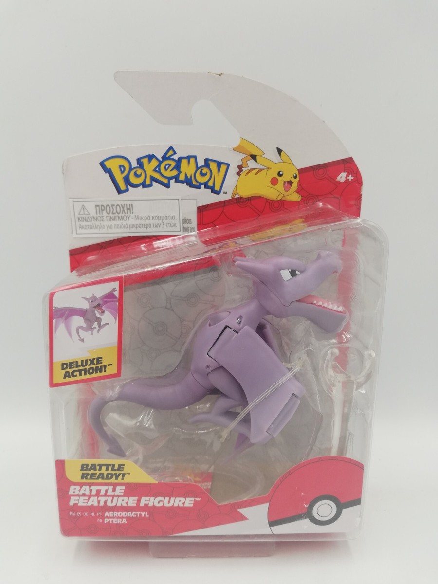 Pokemon Battle Feature Figure - Aerodactyl Deluxe Action - HTF New