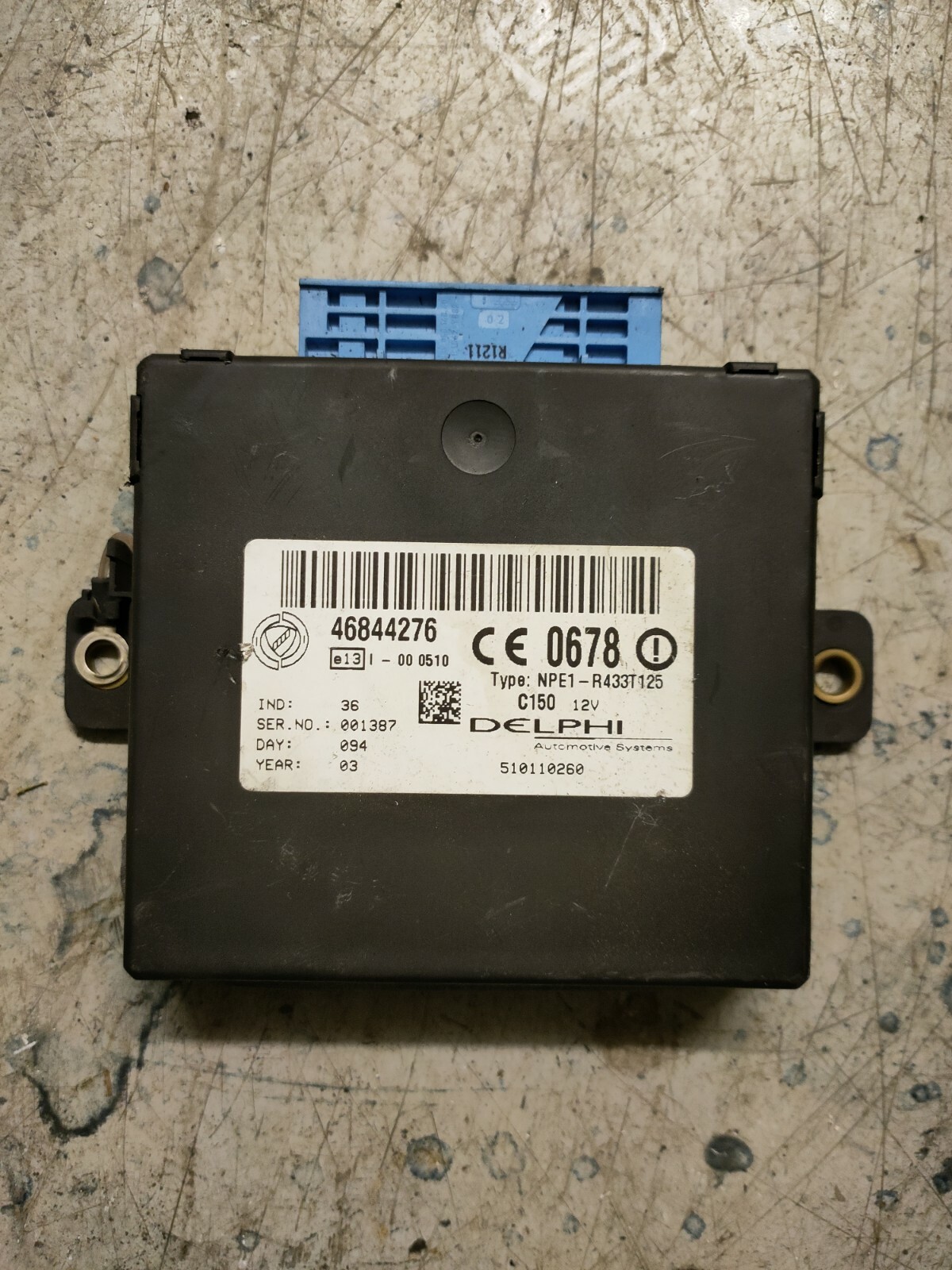 46844276 Fiat Stilo Control Module Unit | eBay UK