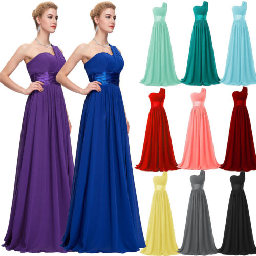 NEW Evening Formal Party Ball Gown Prom Bridesmaid Multicolor Dress A101001 6-22 - Afbeelding 1 van 24