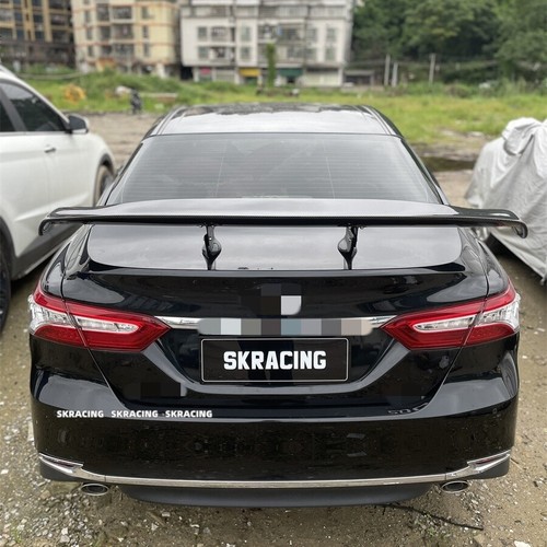 Fits 2018-2022 Toyota Camry 4-Door Real Carbon Fiber Rear Trunk Spoiler Lid Wing - Picture 6 of 23