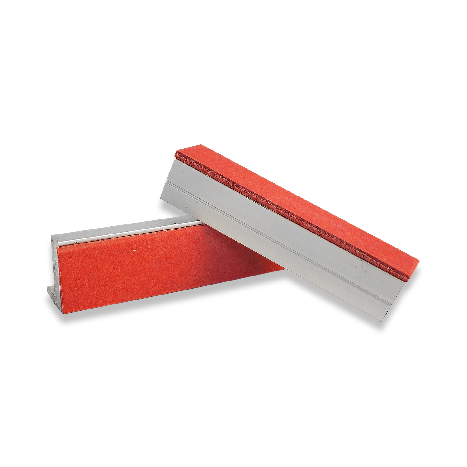 MAGNETIC SOFT VICE JAWS 100MM WIDE RED FIBRE JAWS FOR ALL VICES RDGTOOLS