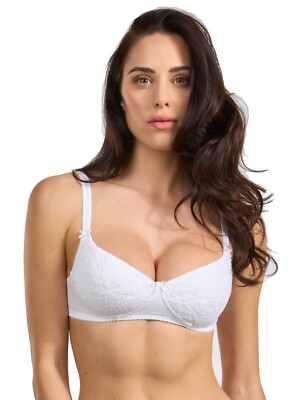 Spiman Stretch Cotton Stretch Lace Padded Bra 331