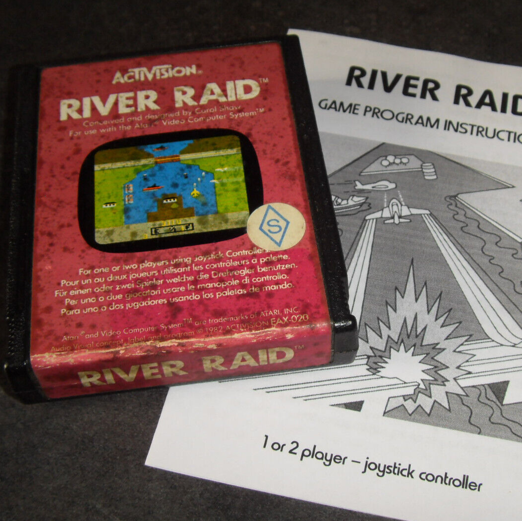 athaless/RiverRaid: River Raid is a Vertical Shooter game from Atari 2600