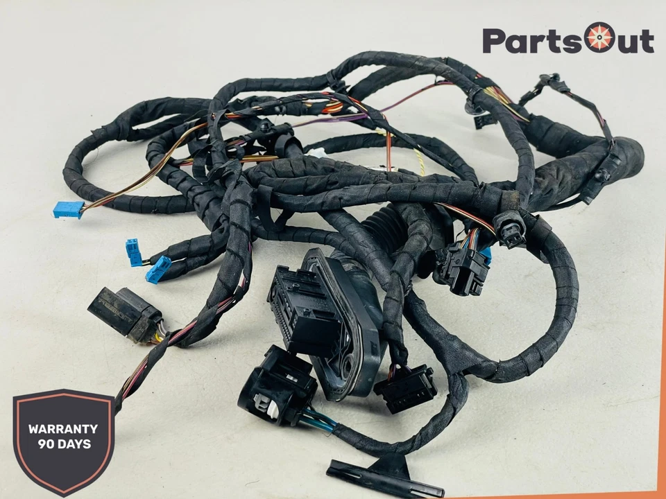 11-16 BMW F10 SERIE 5 PUERTA TRASERA DERECHA ARNÉS TAPONES 9240898 OEM Foto 4 de 4