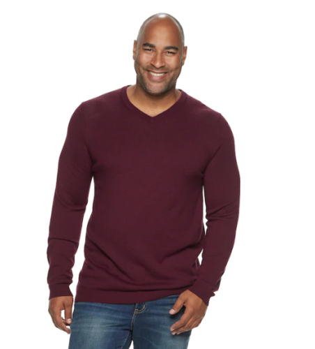 Men's Apt. 9 Merino Wool-Blend V-Neck Sweater - Colors & Sizes () | eBay