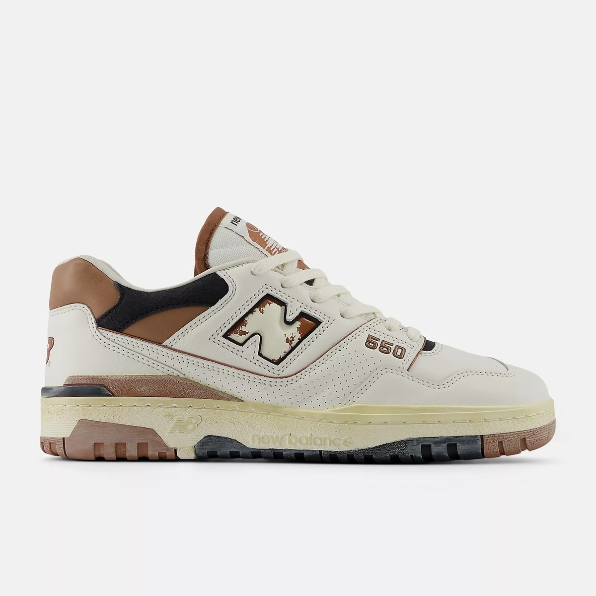 New Balance 550 Men's BB550VGC Sea salt with Pecan and Black