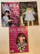 3 National Doll World Magazine Jun Aug Feb 1883 English Royalty Hither Bride