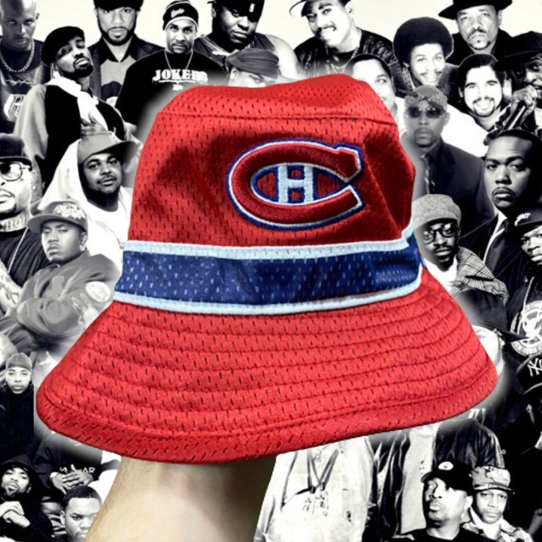 MITCHELL & AND NESS X CONCEPTS MONTREAL CANADIENS BUCKET HAT RED BLUE WHITE S/M