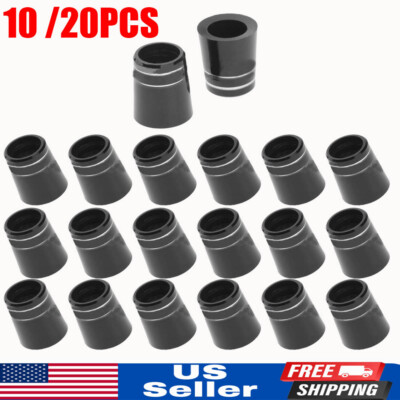 10/20Pcs Plastic Golf Club Ferrules for Iron Shaft- 0.350/0.370 Tip 16mm/19mm US