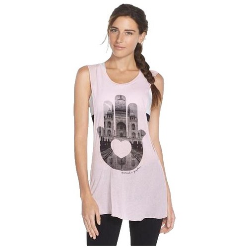 Débardeur Spiritual Gangster – Petites Vibrations High, Taille S, Marron