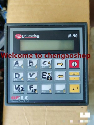 1PCS Used UNITRONICS M90-T1-  PLC Controller by DHL or FedEx  #F1