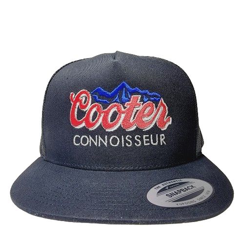 Cooter Connoisseur Mesh Adjustable Snapback Flat Bill