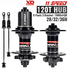 Mountain Bike Hubs 120T Sealed Bearing Hub 28/32/36 Holes Disc Brake Bicycle Hub