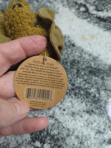 Peluche vintage collezione Mayfair orso "Ross" raccolta bacche orso di peluche - Foto 8 di 9