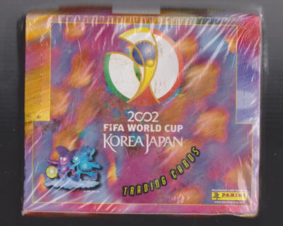 2002 Panini FIFA World Cup Trading Cards Sealed Soccer Box English