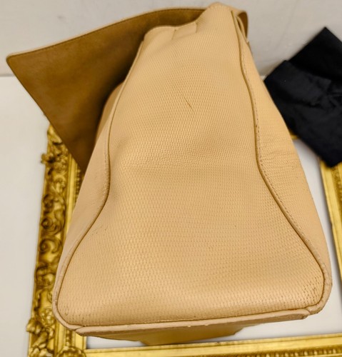 ORCIANI SVEVA SOFT GRANDE PELLE MICRO-JACQUARD Cammello / Beige Pari al Nuovo - Imagen 7 de 24