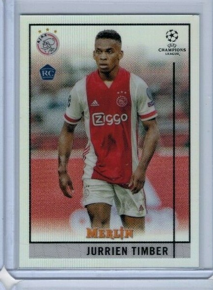 2020-21 Topps Chrome Merlin Jurrien Timber Refractor RC #9