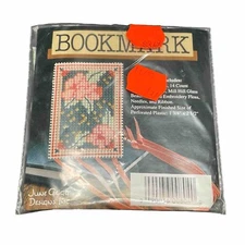 Mill Hill Bookmark K804 Flowers by June Grigg Designs Bead Kit Sealed
