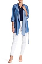 New Womens Chaus New York Roll Tab Sleeve Jacket