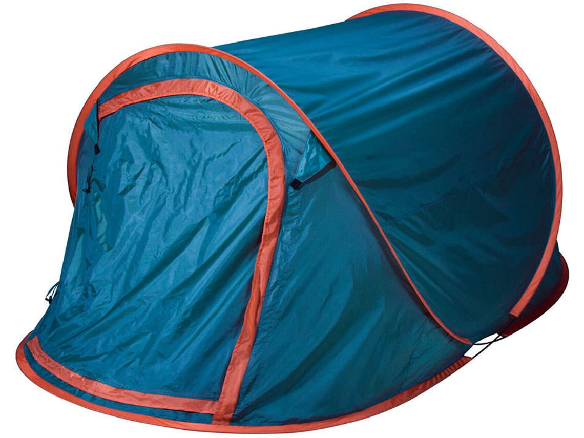 Camping Popup Wasserdichtes Zelt REDCLIFFS Poliester Grün 2 Personen (220x120x95cm)