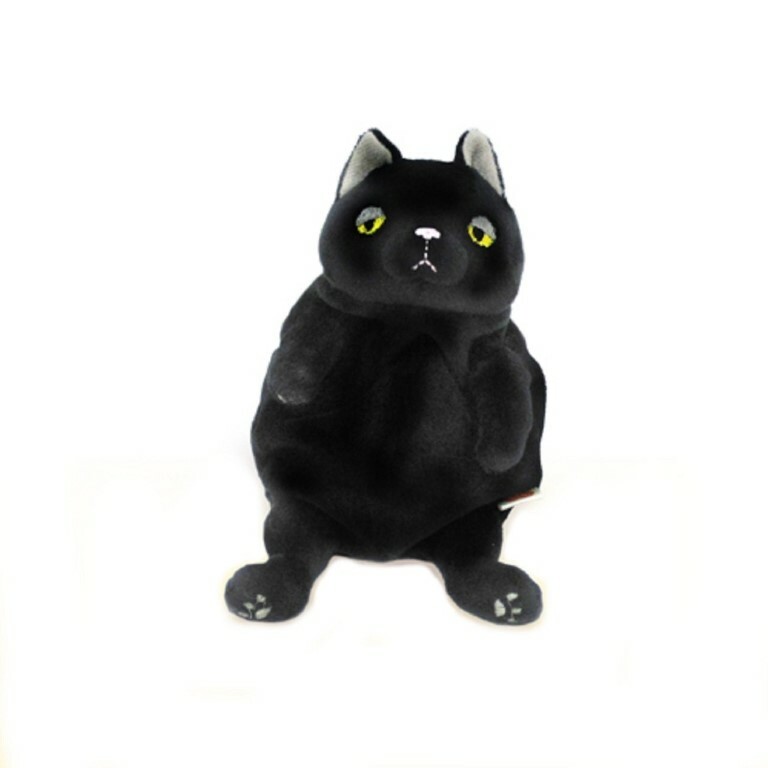 Mochineko Cat Stuffed Plush Doll Black KURO (S) From Japan | eBay