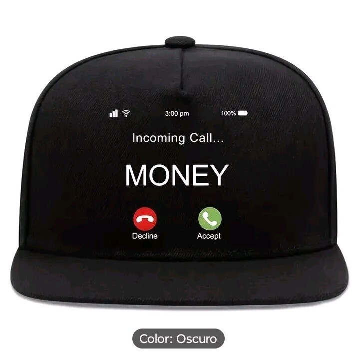 Gorra Gorra de Beisbol Moderna Casual para Hombre Ajustable Teléfono Celular
